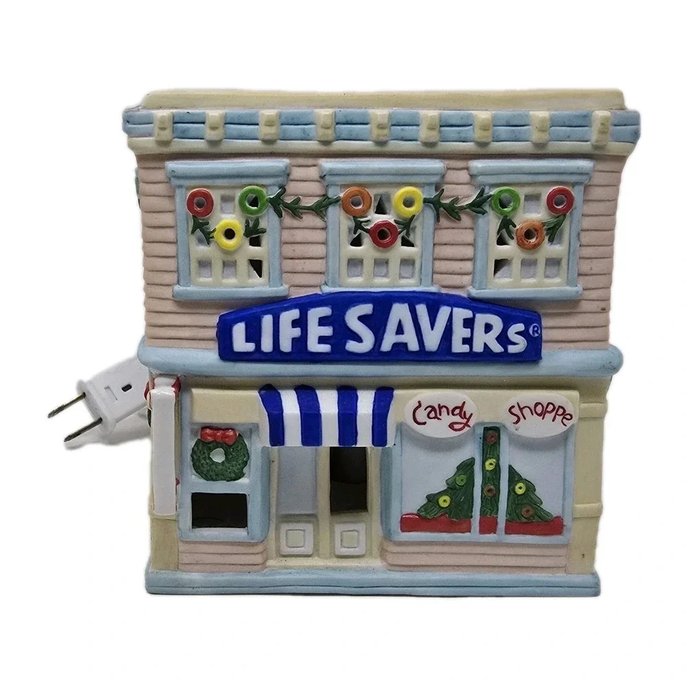 Nabisco Collectors Classics Life‎ Saver Lighted Candy Shop Holiday